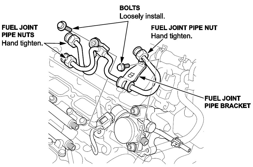 fuel joint pipe
