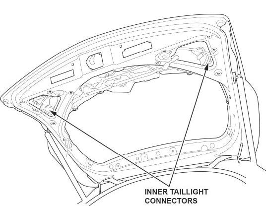 inner taillight connectors